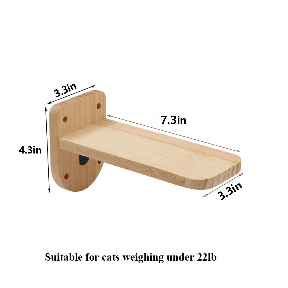 Cat Climbing Shelf, Wall Mounted