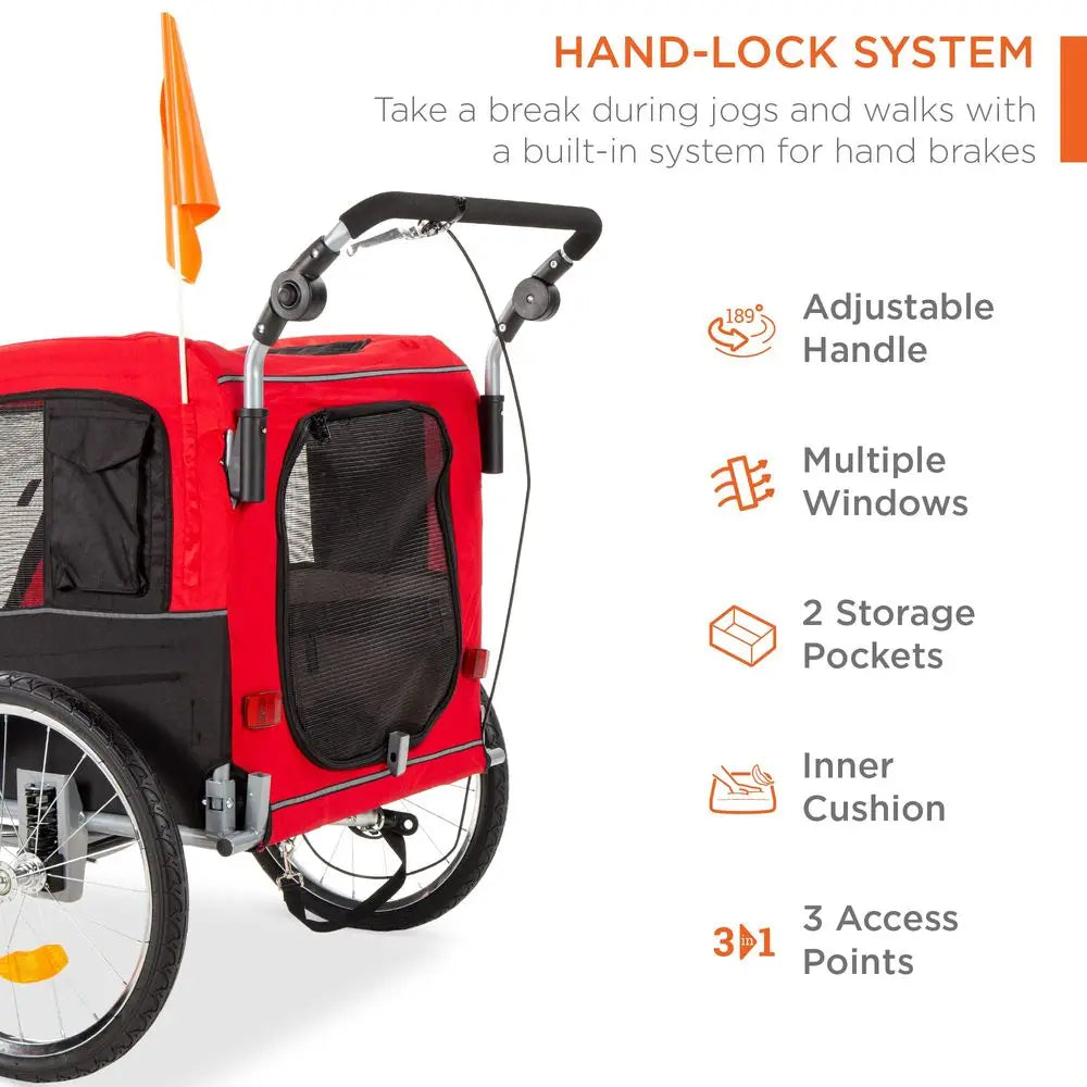 2in1 Dog Bike Trailer
