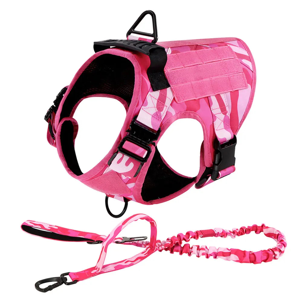 Military Pink Camouflage Harness