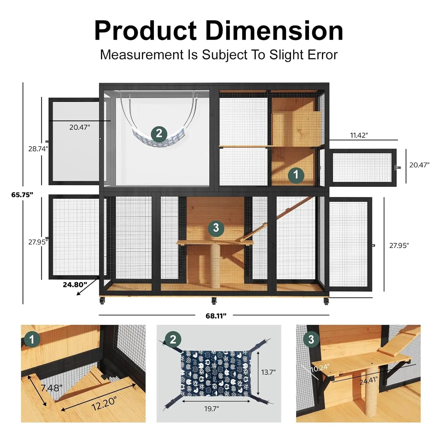 Cat Enclosure 4 Tier