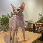Elegant Warm Sphynx Cat Turtleneck