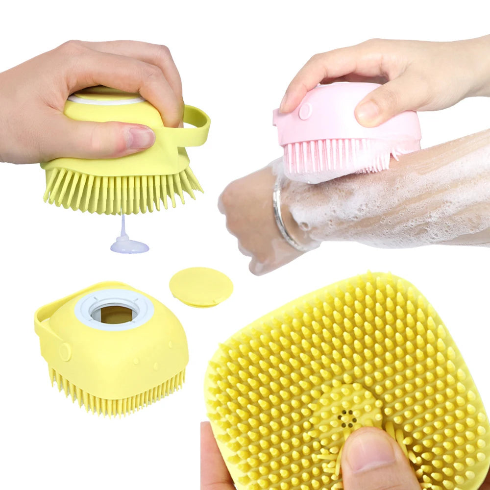 Dog/Cat Bath Brush Pet Massage