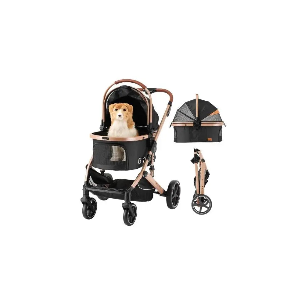Pet Stroller Folding Lightweight