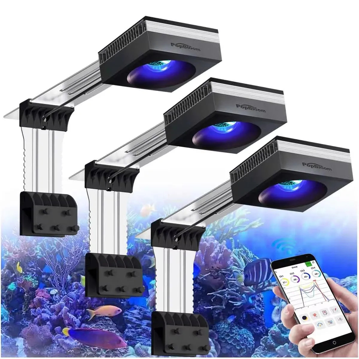 WiFi Reef Aquarium Light 100W