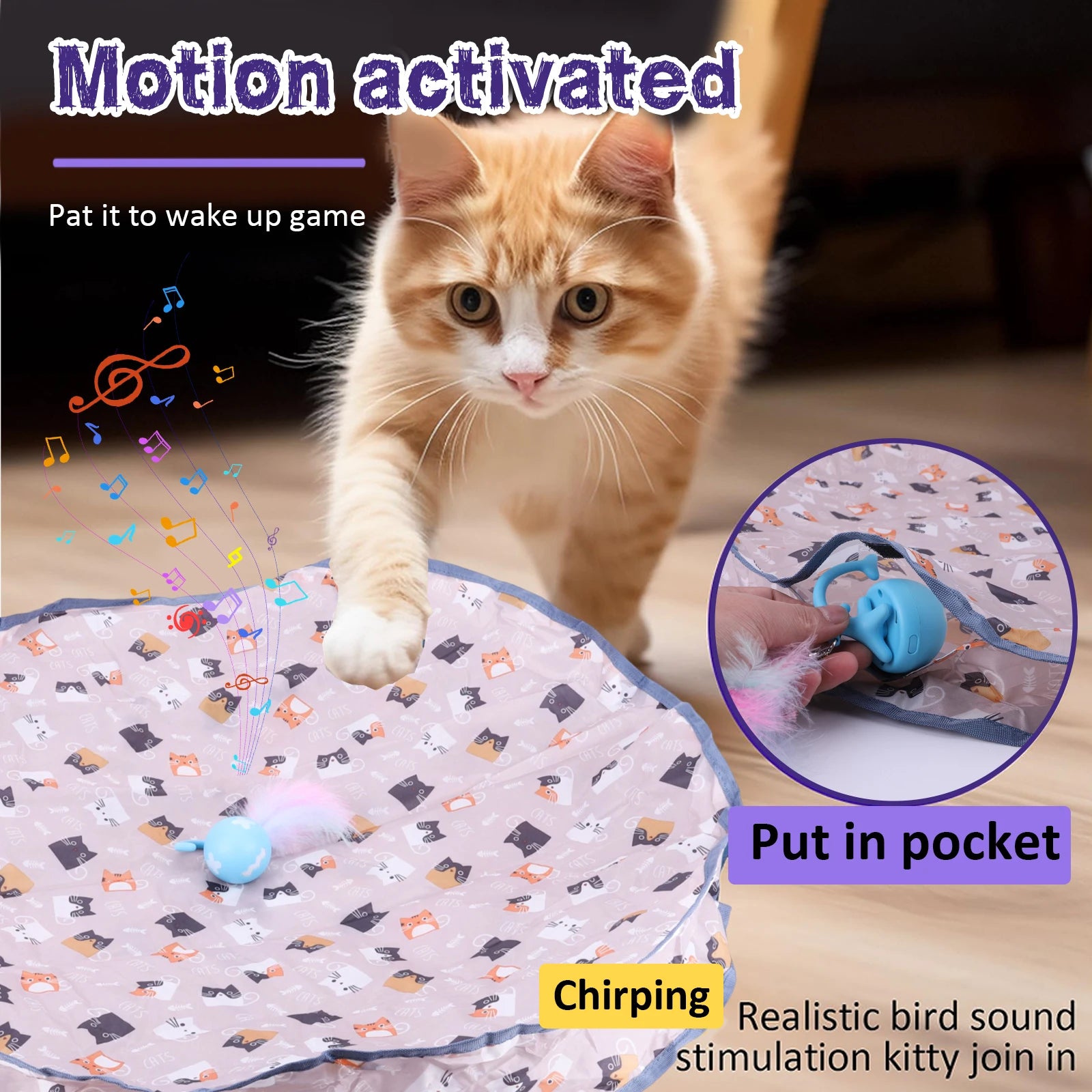 Bite Resist Motion Activate Chirping