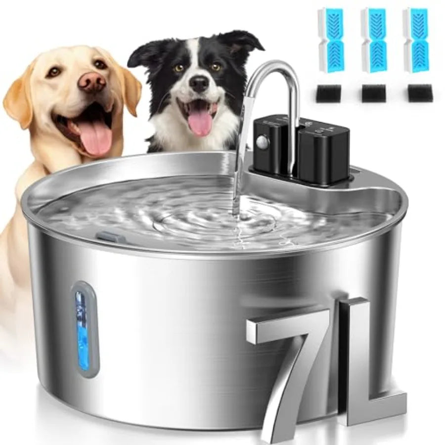 Wireless Stainless Steel Water Fountain