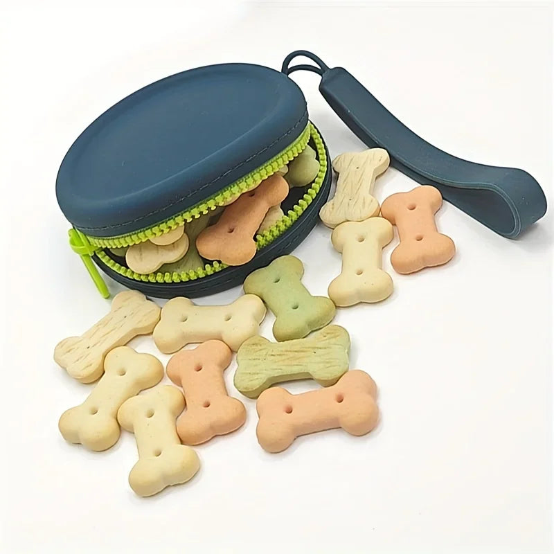 Pet Silicone Dog Food Bag