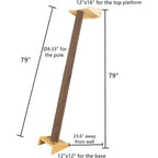 Tall Leaning Cat Tree