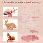 Large 4 Wheel Cat Cage