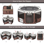 Dog Playpen for S/M Dogs