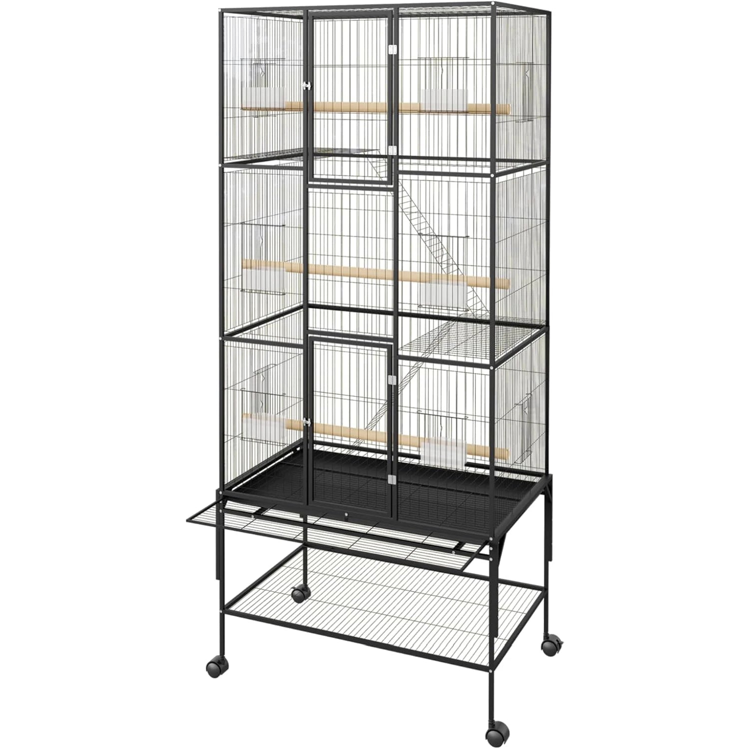 69" XL Rolling Bird Cage