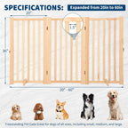 Freestanding Dog Gate