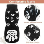 4pcs  Anti-Slip Dog Socks