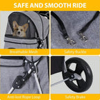 Pet Stroller Travel Carrier