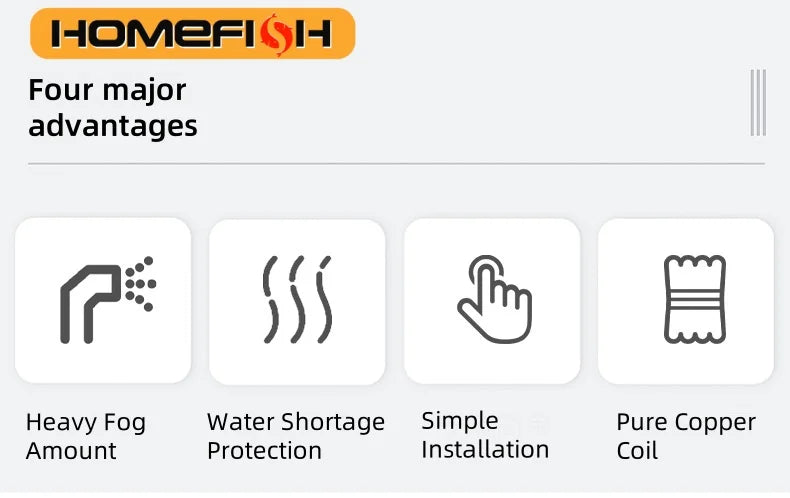 Mist Maker Fogger Water Fountain