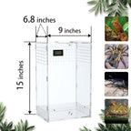 Acrylic Clear Reptile Habitat Enclosure