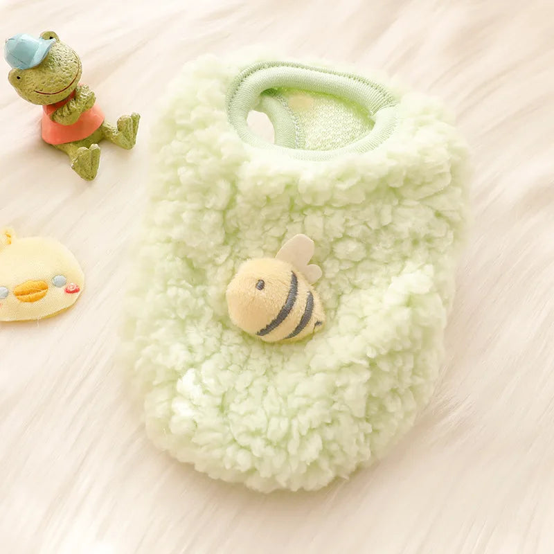 Newborn Cat Kitten Velvet Clothing