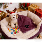 Christmas Gift Dog Bath Towel