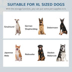 Raised Dog Feeding Station