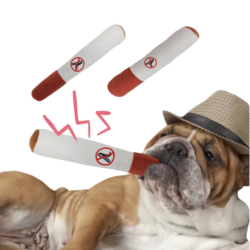 Dog Joint Sound Toy Cigar