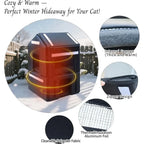 Weatherproof Outdoor Cat House