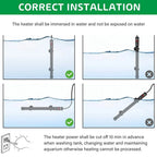 1PC LCD Digital Aquarium Heater