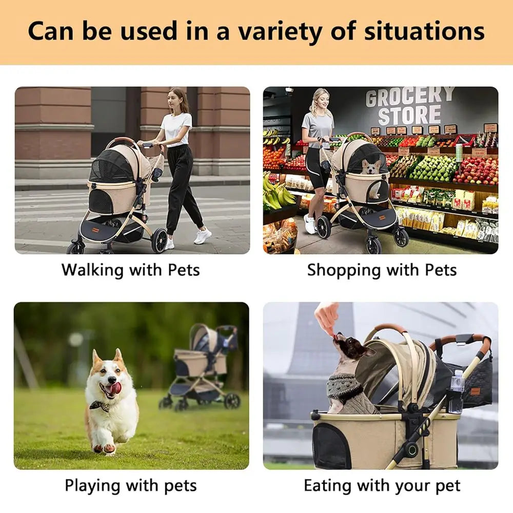 stroller for S/M/L pets