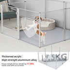 Acrylic Dog Playpen