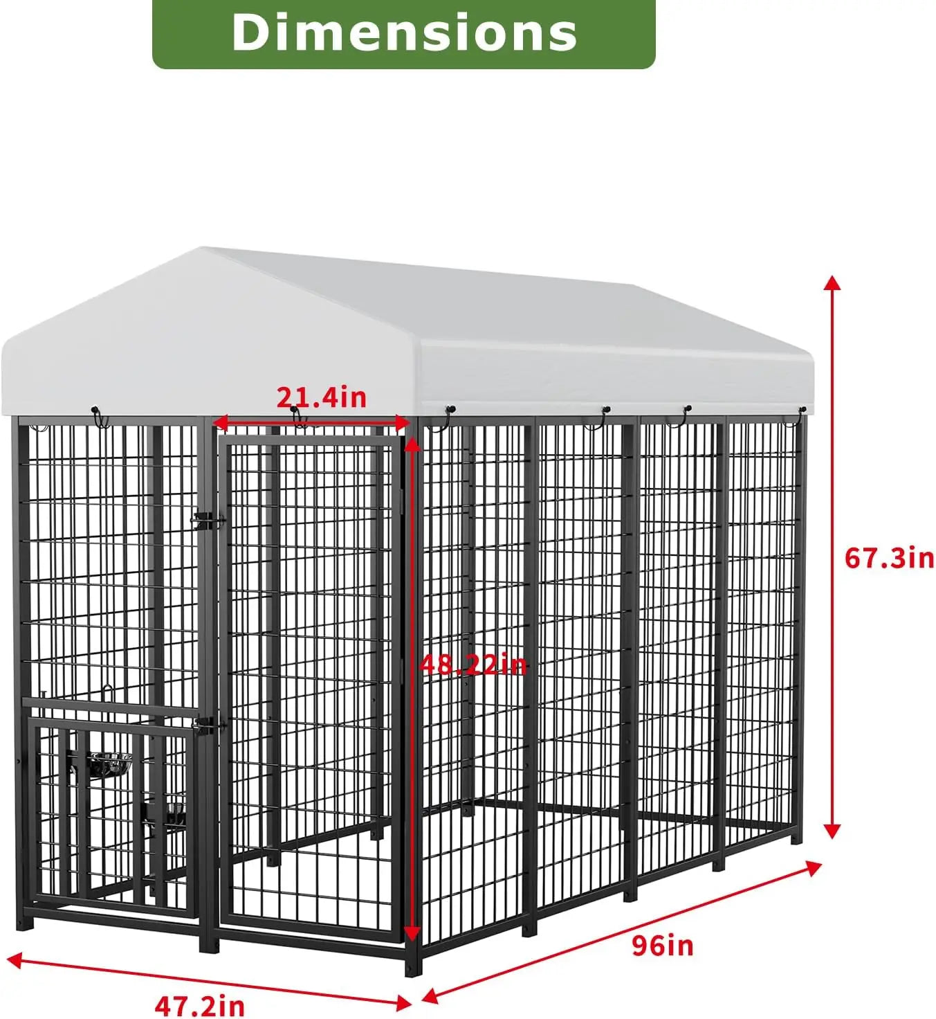 Heavy Duty Dog Kennel