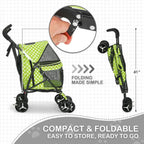 Stroller for Cats with Storage