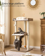 Modern Cat Tree for Large Indoor Cats