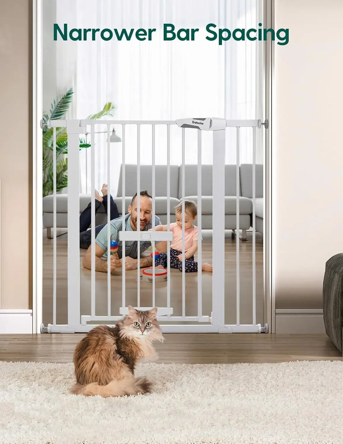 Extra Tall Baby Gate/Cat Door