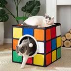 Foldable Magic Cube Cat