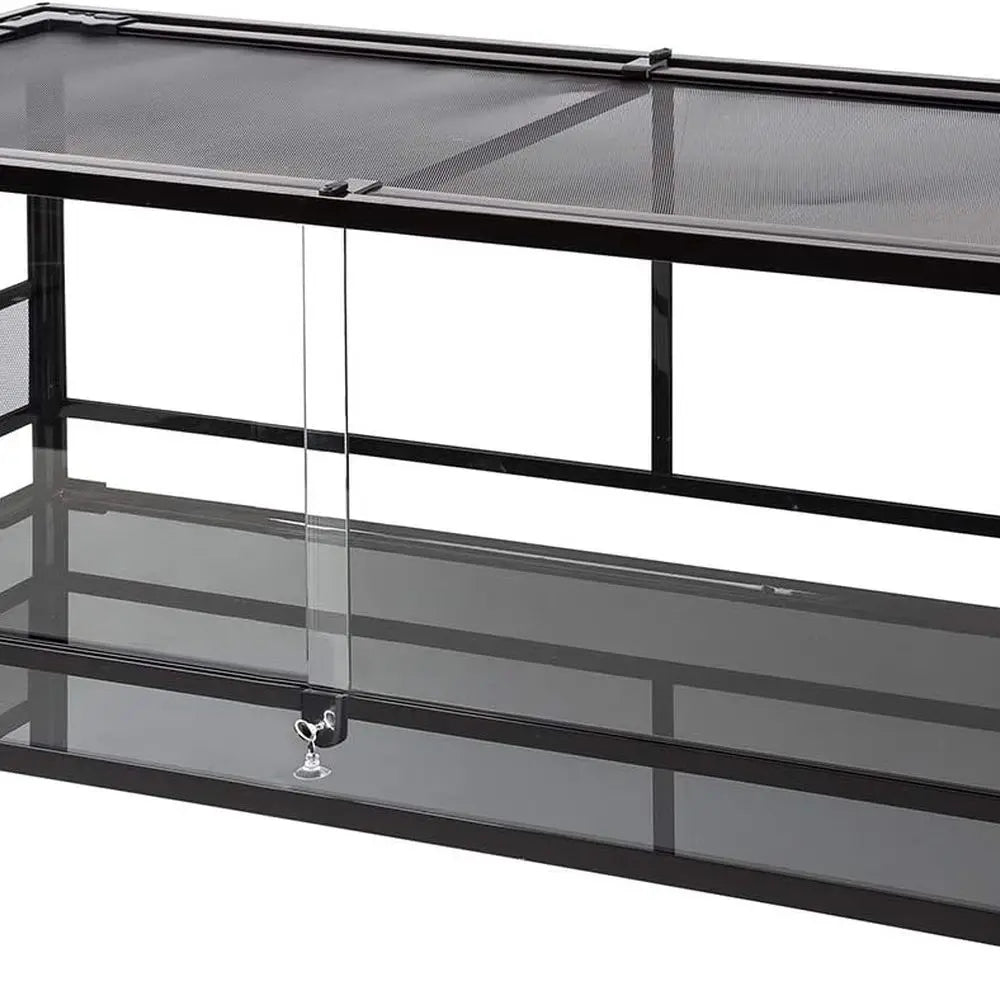 67 Gal Glass Front Reptile Tank