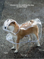 Pet Raincoat Windproof Clothing
