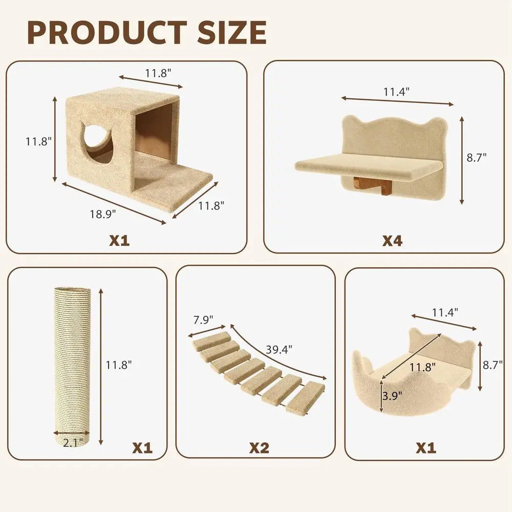 Cat Wall Shelves