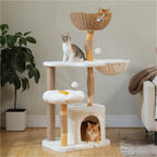 Solid Wood Cat Tree