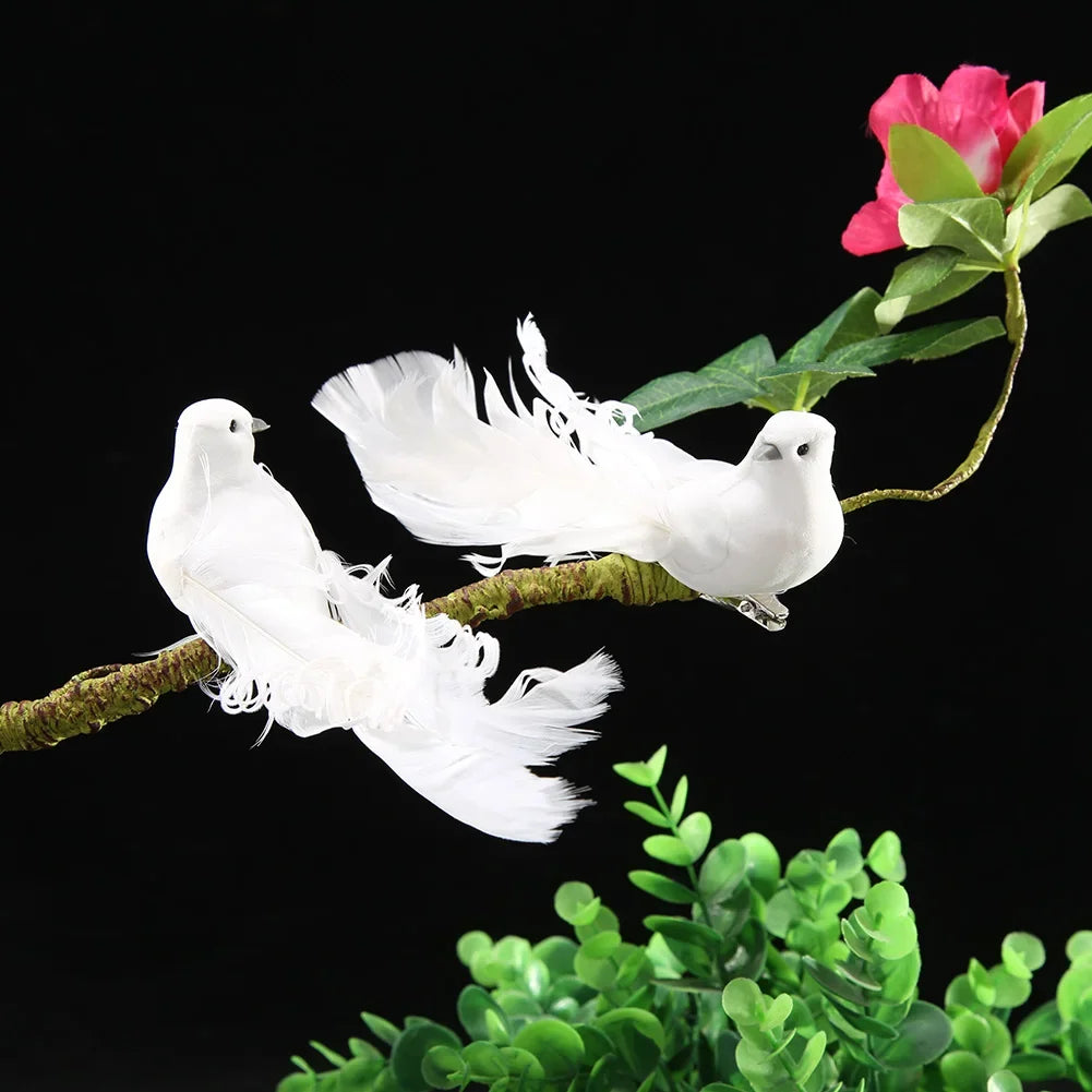 Artificial White Pigeon...