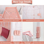 4-Tier Wire Cat Enclosure