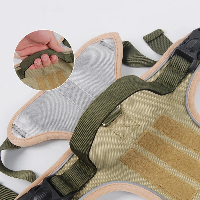 Dog Harness Reflective M/L Tactical Vest