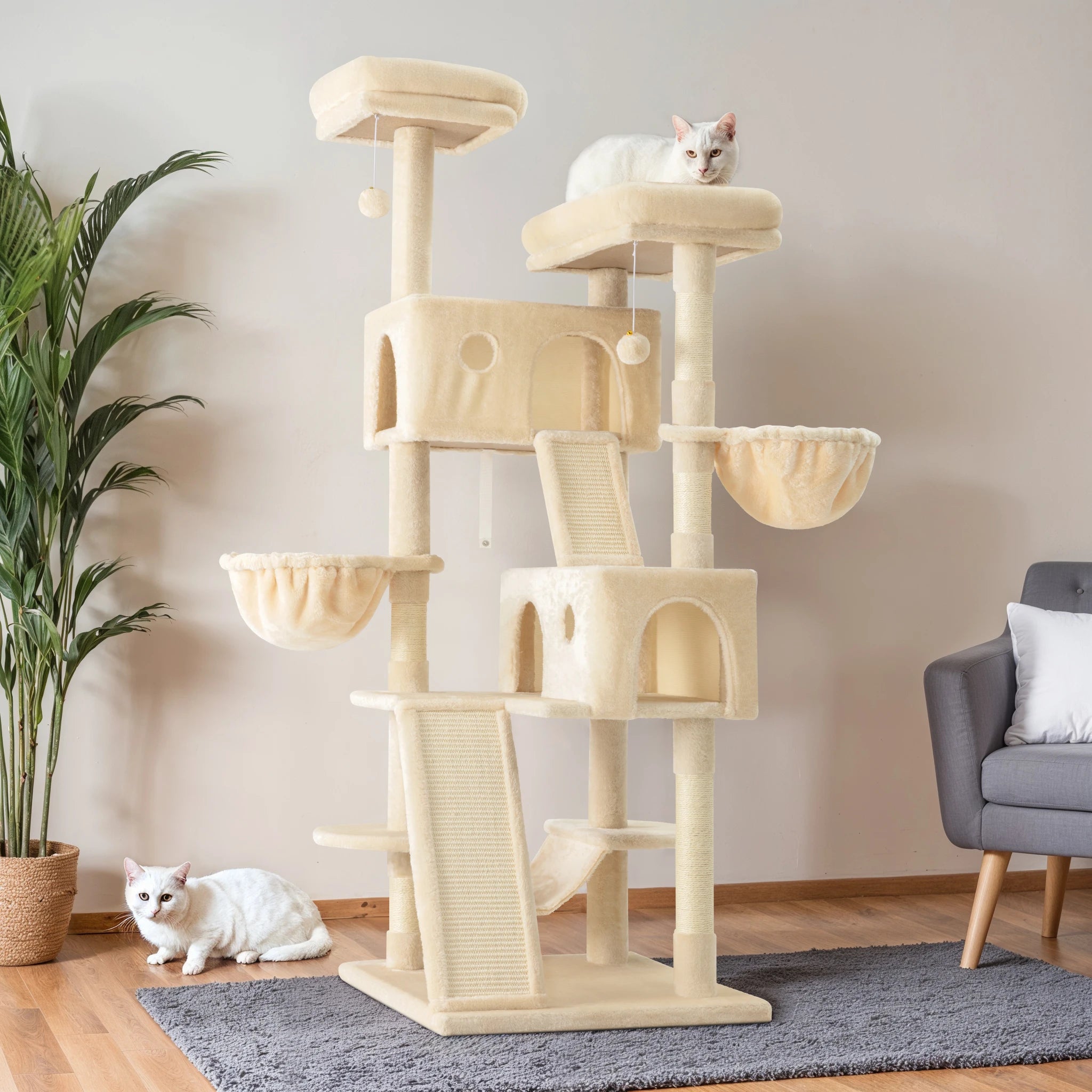 65in Multi-Level Large Cat Tree