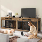 63" Double Dog Crate