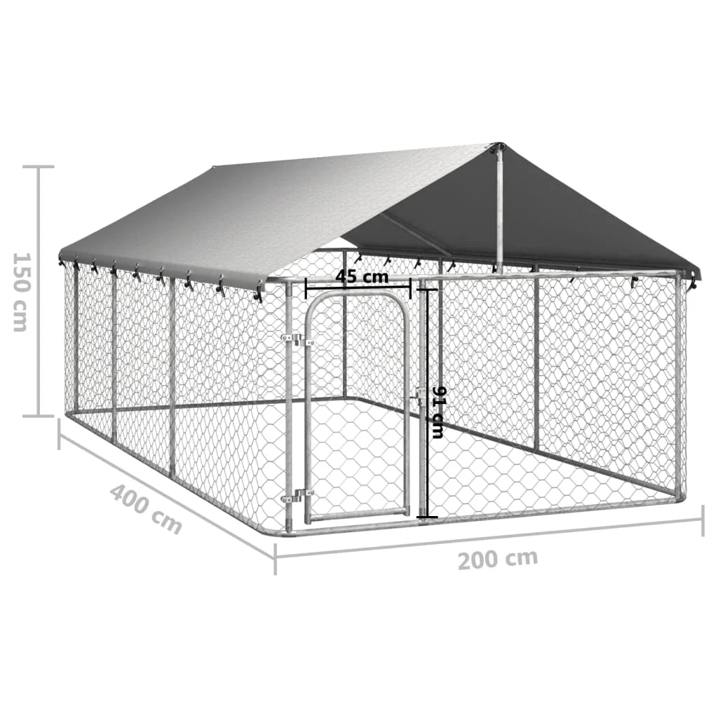 Kennel with Roof/Fences