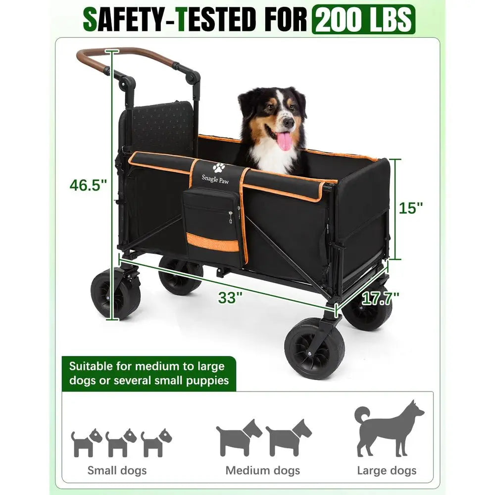 L/M Dog Wagon Pet Stroller