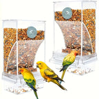 Transparent Automatic Bird Feeder