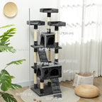 68-inch Multi-Level Cat Tower