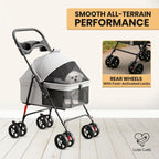 Haus 4 Wheel Foldable Pet Stroller