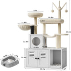 Litter Box Enclosure/Cat Tree
