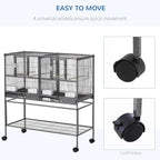 Divided Bird Cage