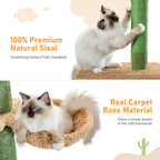 Cat Tree 5-Tier Floor to Ceiling